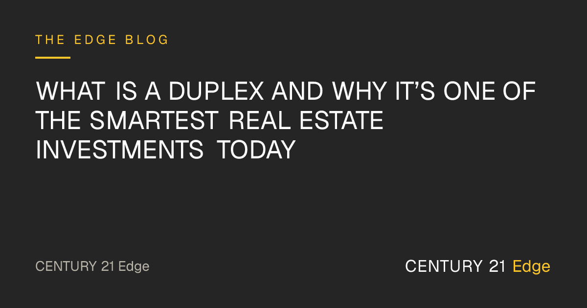 What Is a Duplex and Why It’s One of the Smartest Real Estate Investments Today
